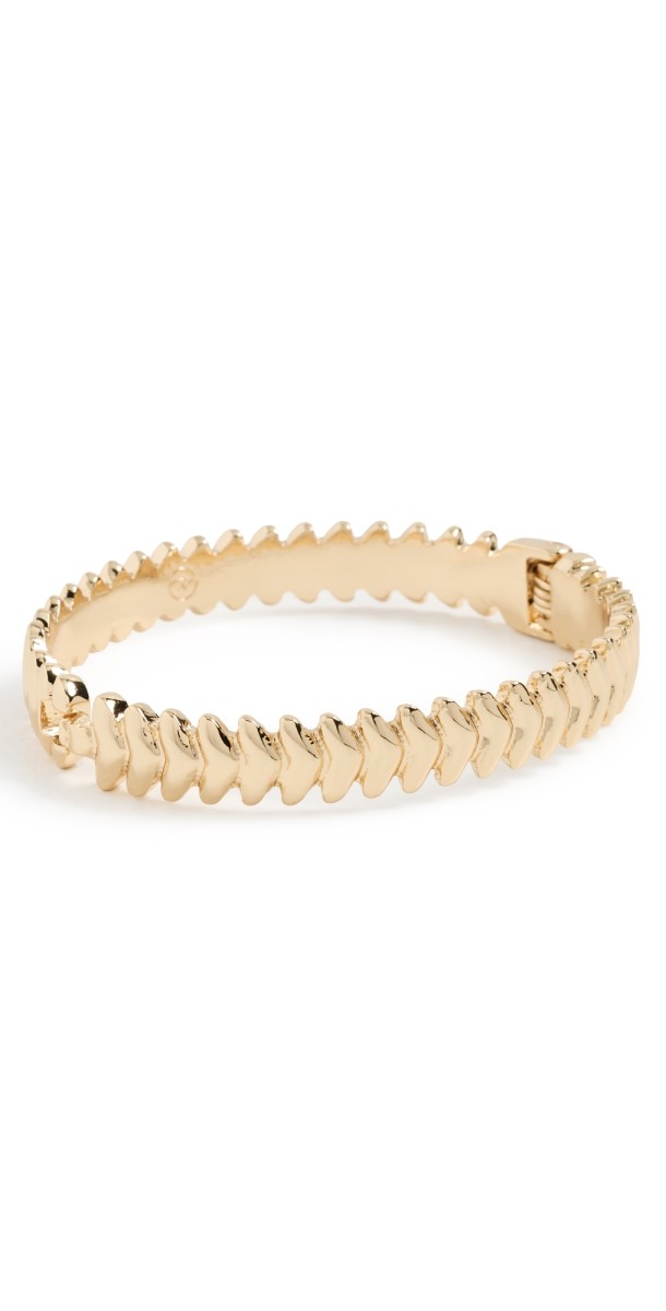 Ettika Metal Moderna Bangle Gold