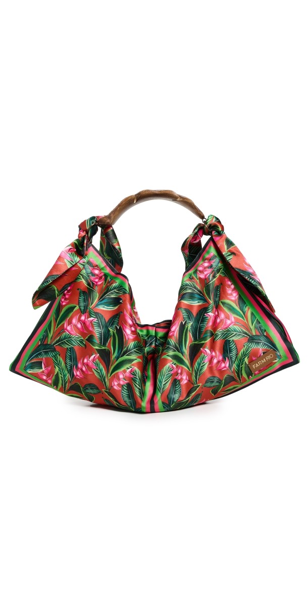 FARM Rio Dream Garden Red Scarf Mini Bag Dream Garden Red