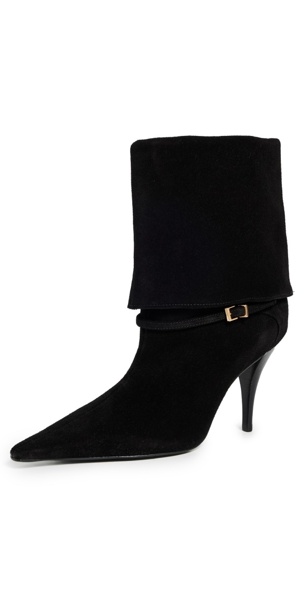 Schutz Rudy Buckle Boots Black