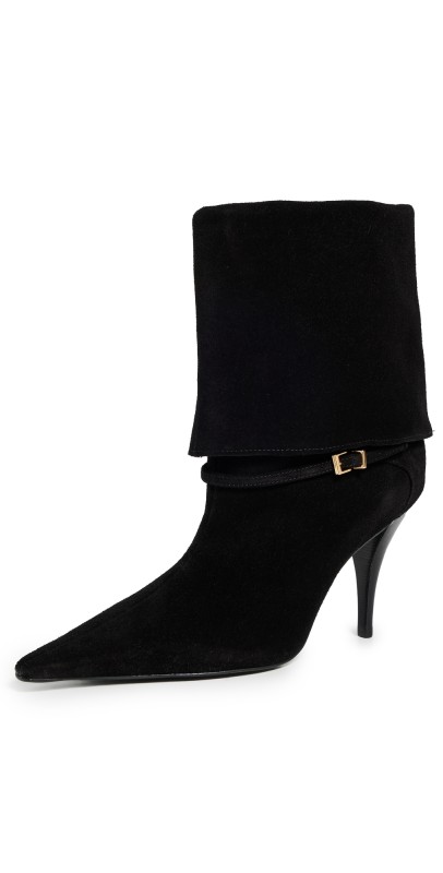 Schutz Rudy Buckle Boots Black
