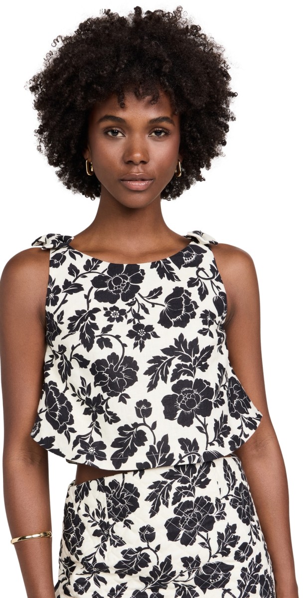 POSSE Romeo Top Bone/Black