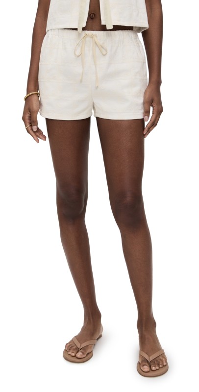 Bailey Rose Eyelet Shorts Off White