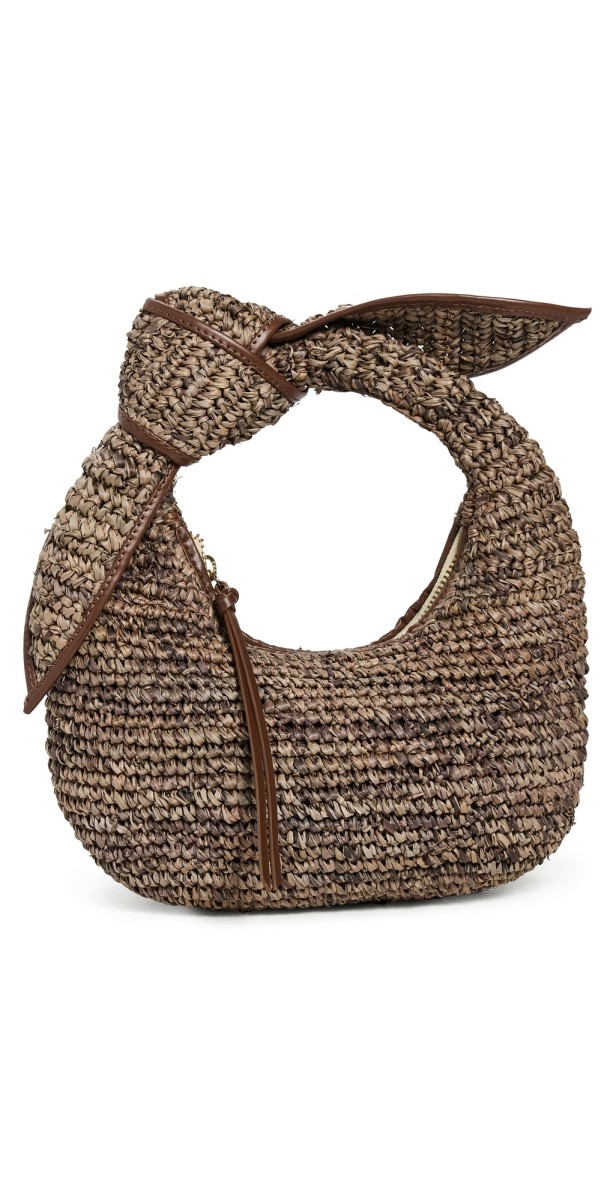 Poolside Bags The Josie Knot Bag Chocolat
