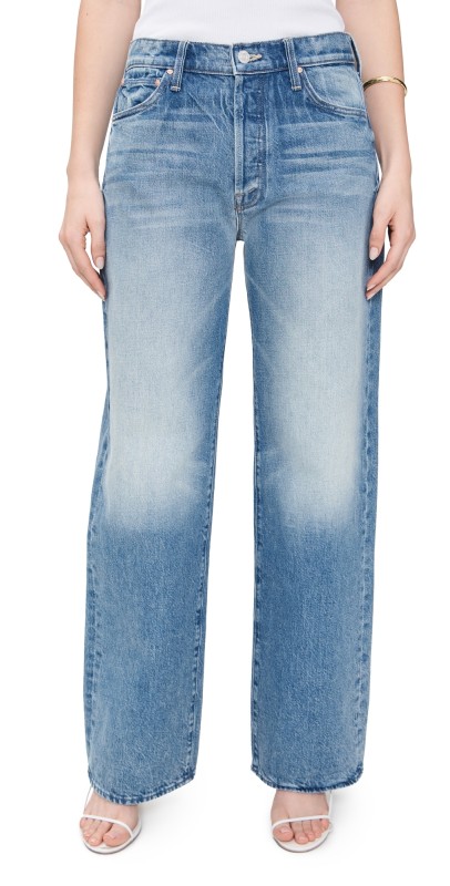 MOTHER The Dodger Button Sneak Jeans Wipeout