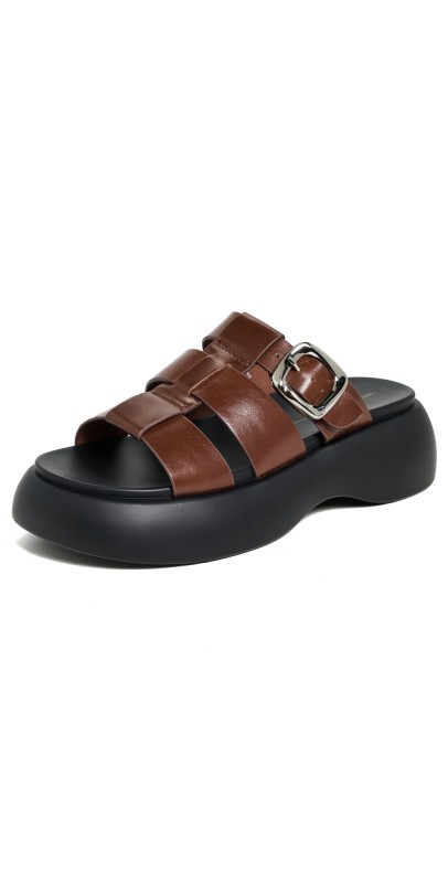 Intentionally Blank Nell Sandals Espresso