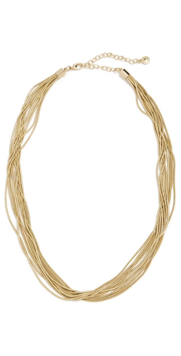 BaubleBar Brynn Necklace Gold