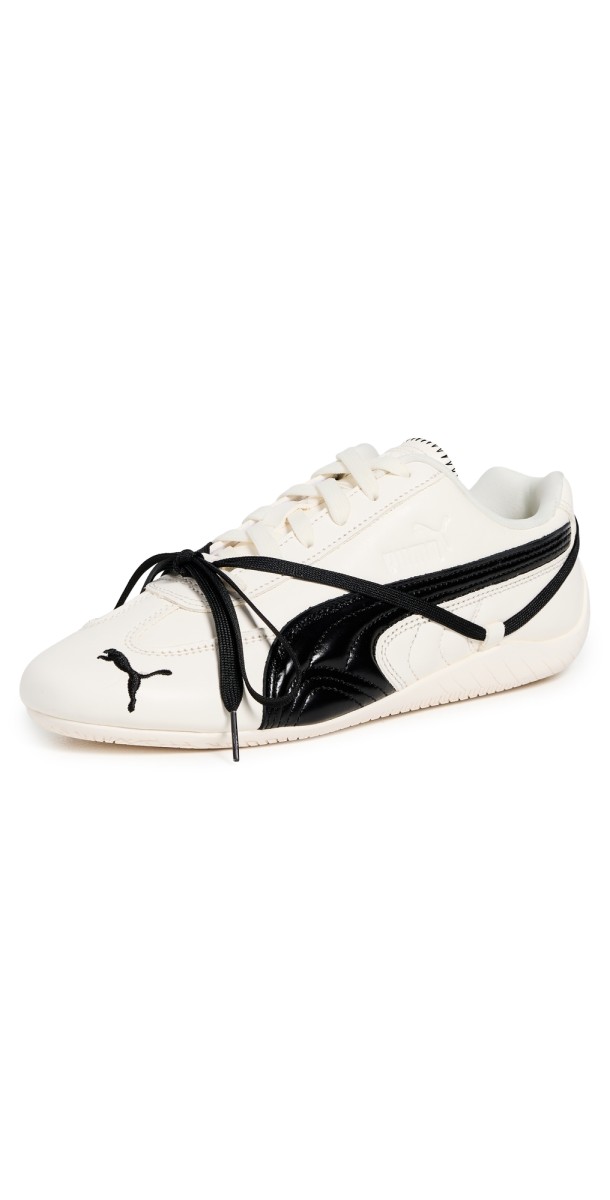 PUMA Speedcat Lea X Rose Sneakers Warm White-PUMA Black