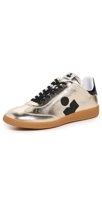 Isabel Marant Kaycee Sneakers Light Gold/Black