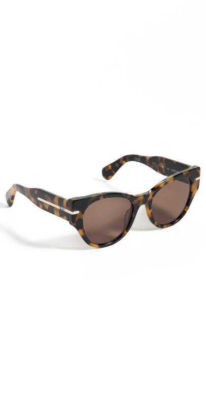Quay Chit Chat Sunglasses Pebble Tort/Brow