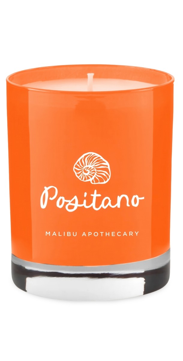 Malibu Apothecary Positano Orange Candle No Color