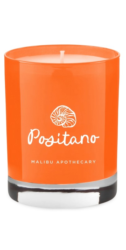 Malibu Apothecary Positano Orange Candle No Color