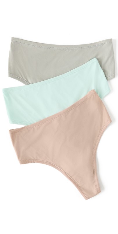Hanky Panky 3 Pack High Cut Thongs Acts