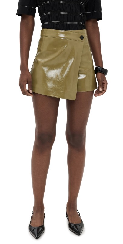 MSGM Skort Olive