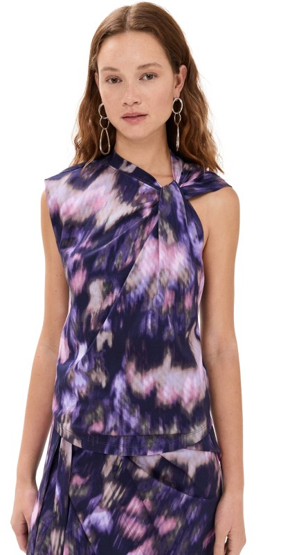 Isabel Marant Étoile Nayda Top Purple/Lilac
