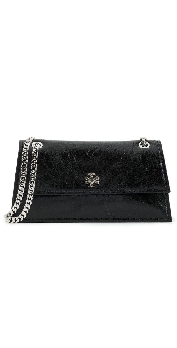 Tory Burch Kira Turnlock Shoulder Bag Black