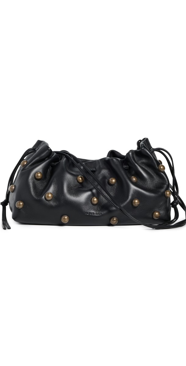 Altuzarra Drawstring Clutch Black/Gold