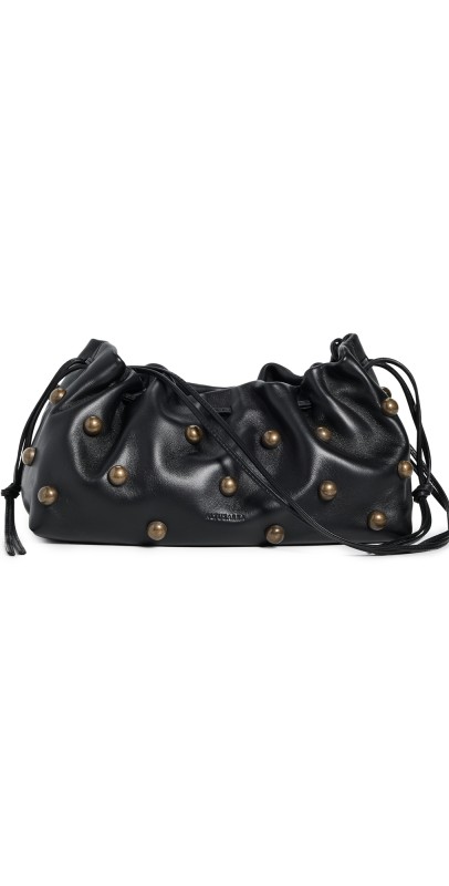 Altuzarra Drawstring Clutch Black/Gold