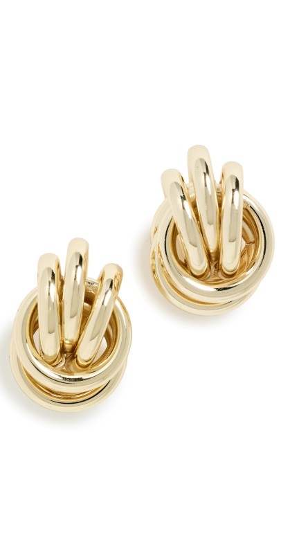 SHASHI Dereck Earrings Gold