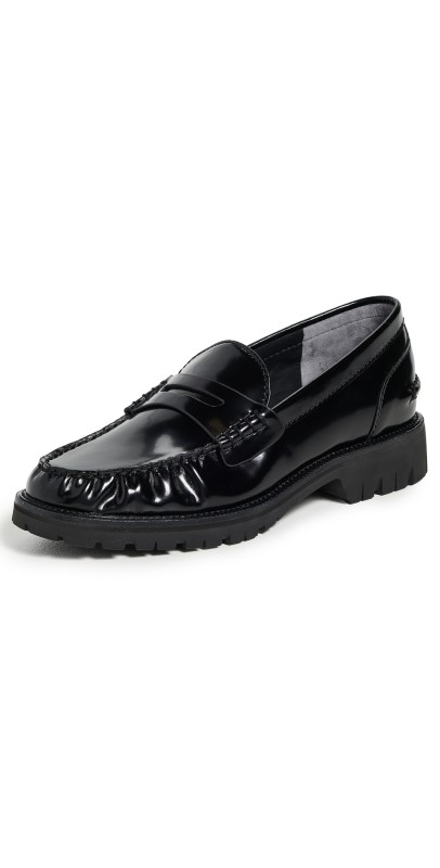 rag & bone Corey Loafers Black