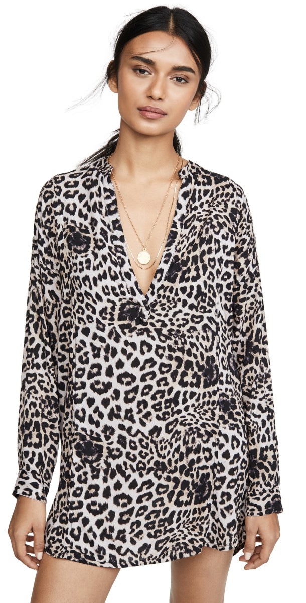MIKOH Cannes Tunic Leopard