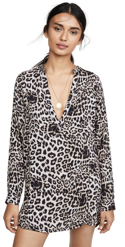 MIKOH Cannes Tunic Leopard