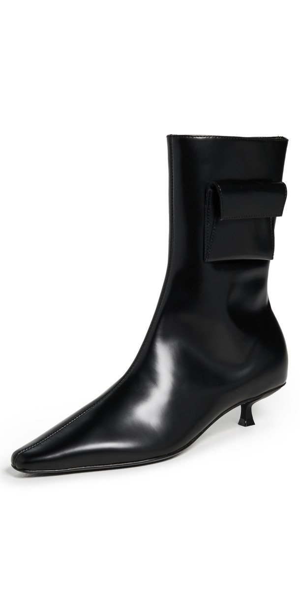 St. Agni Petit Pouch Boots Black