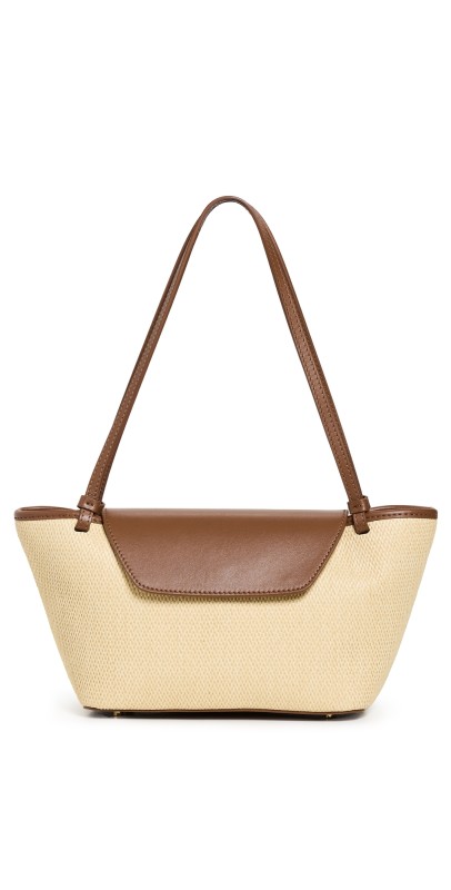 Elleme Courrier Tote Natural/Cognac