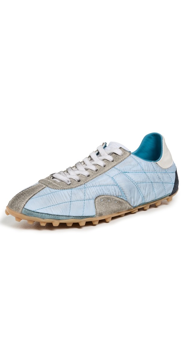 Maison Margiela Sprinters Low Top Sneakers Blue Shades/White/Grey