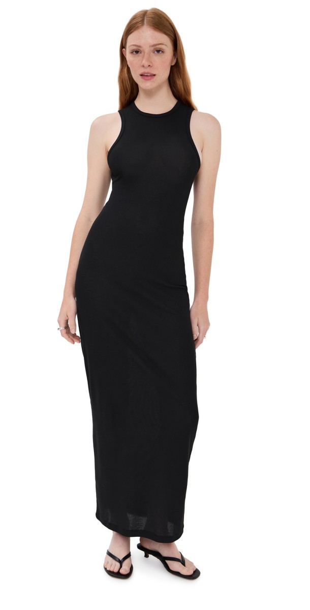 WARDROBE. NYC Racer Dress Black