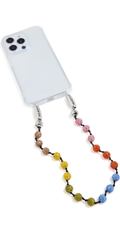 Ossa Pave Disco Wristlet Rainbow