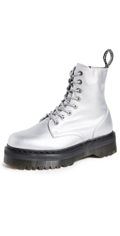 Dr. Martens Jaden Boots Silver Metallic