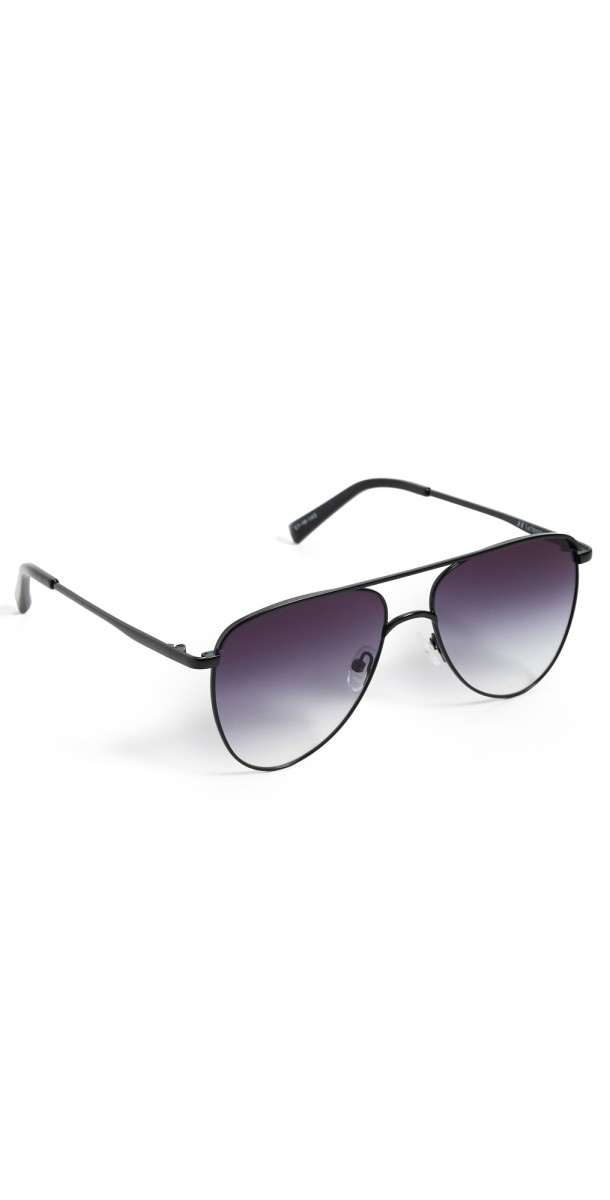 Le Specs The Duke Sunglasses Matte Black