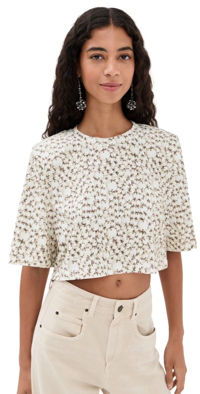 Isabel Marant Zaely Top Ecru