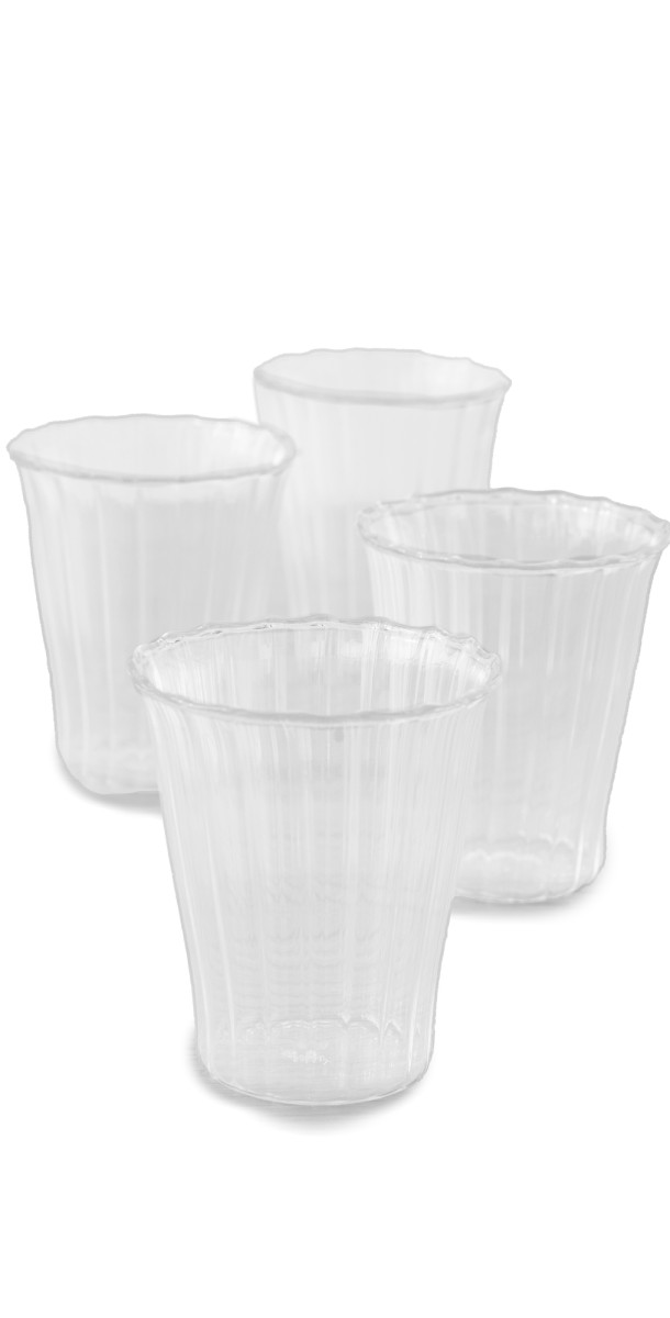 Sophie Lou Jacobsen Le Verre Petit Set of 4 Clear