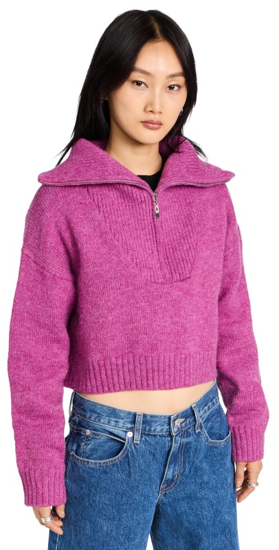En Saison Colmar Sweater Fuchsia