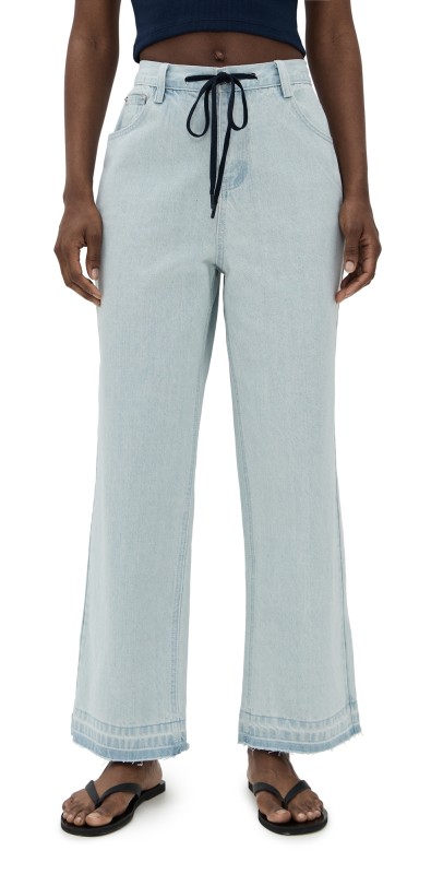 Line & Dot Elowen Pants Light Blue