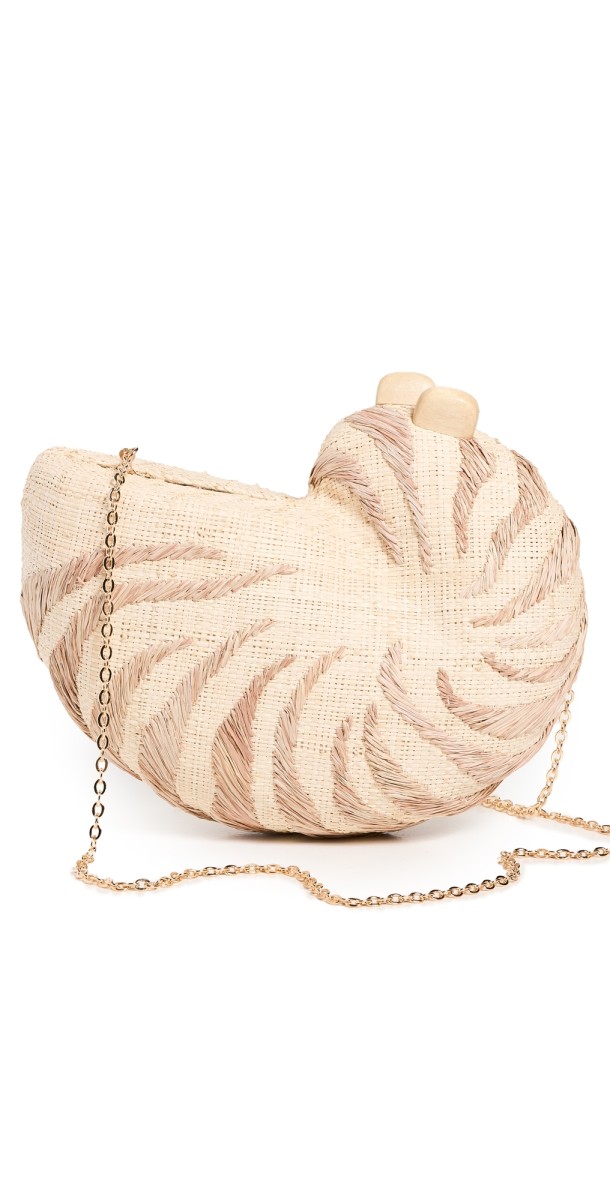 Poolside Bags The Anna Clutch Sand