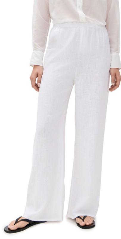 Sold Out NYC The Linen Everything Pants White