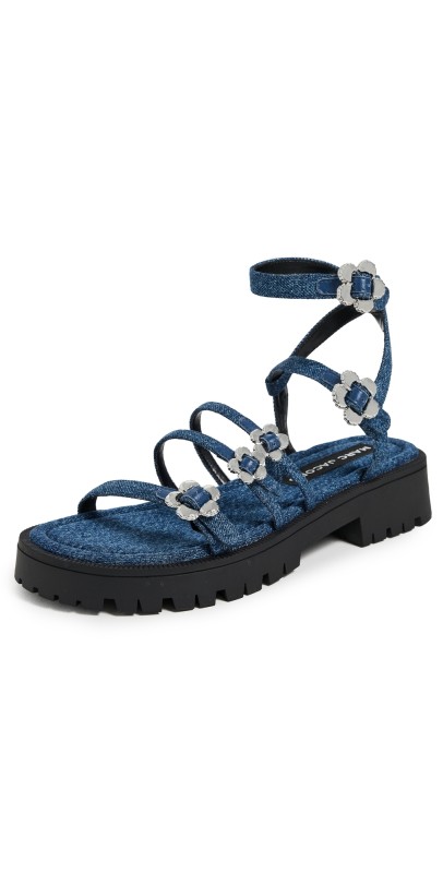 Marc Jacobs The Kiki Gladiator Sandals Vintage Indigo