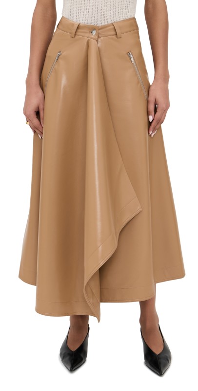 Nanushka Neith Skirt Oak