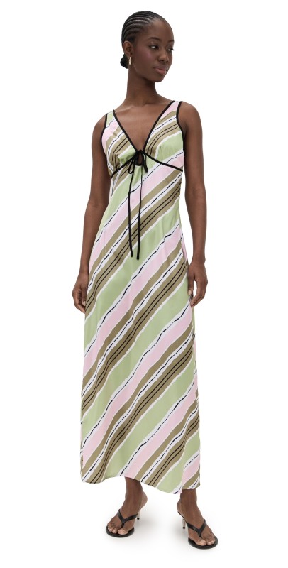 Madison the Label Tamika Maxi Dress Stripe