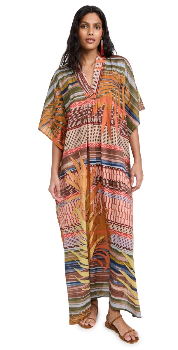 Guadalupe Design Imani Kaftan Multi