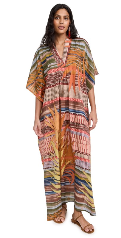 Guadalupe Design Imani Kaftan Multi