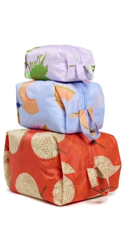 BAGGU 3D Zip Set Japanese Produce Japanese Produc