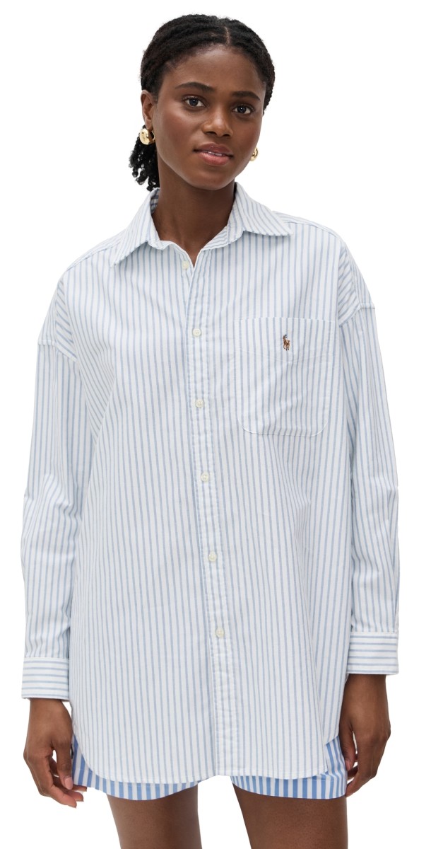 Polo Ralph Lauren Oxford Shirt White/Blue