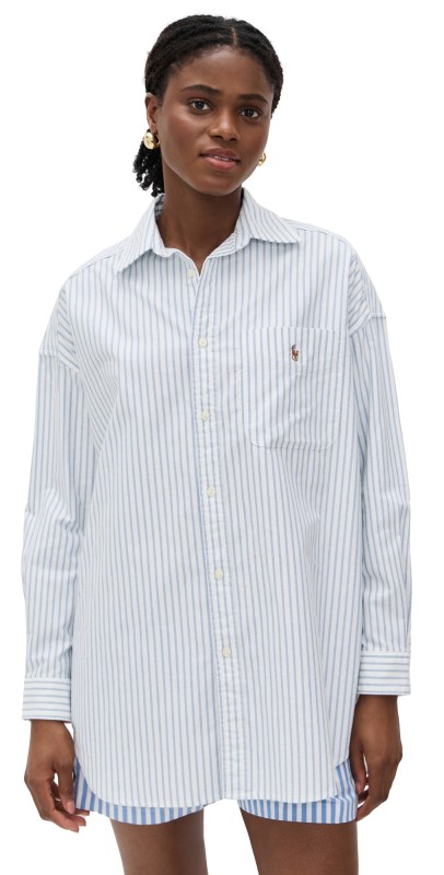 Polo Ralph Lauren Oxford Shirt White/Blue