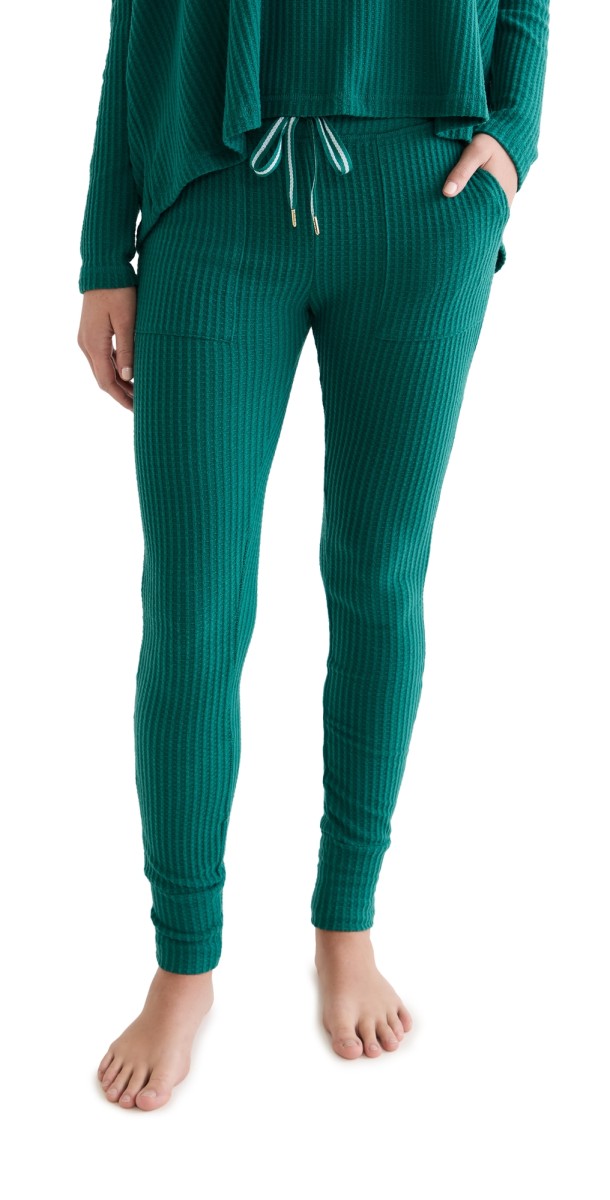 Honeydew Intimates Lounge Pro Leggings Emerald