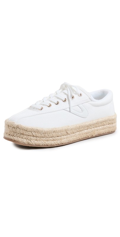 Tretorn Nylite Plus Espadrilles White