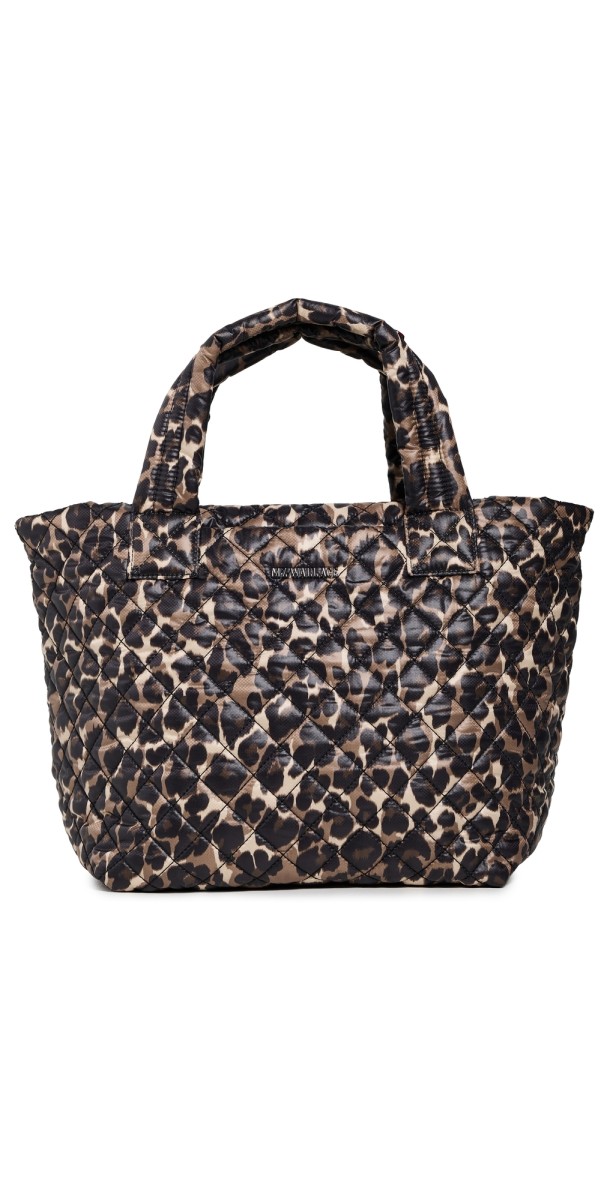 MZ Wallace Small Metro Tote Deluxe Leopard