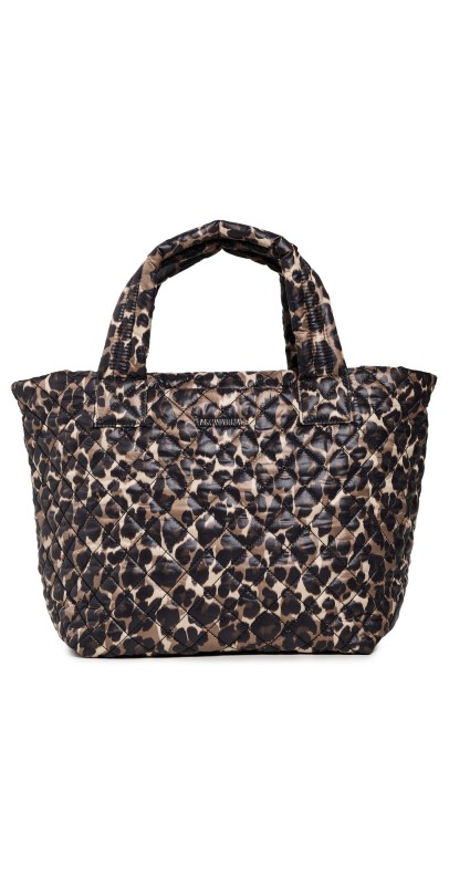 MZ Wallace Small Metro Tote Deluxe Leopard